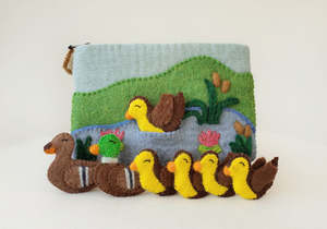 Five Little Ducks - Finger Puppet Set