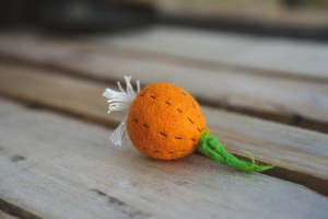 Wool Felt Garden Vegetables - ONION