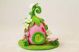 Pineberry Palace - Felt Fairy House