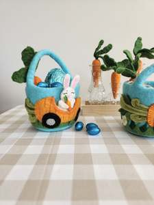 All: Bunny Carrot Car - Mini Easter Basket