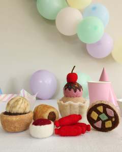 All: The Little Kiwi Party Pack - Felt Food Set