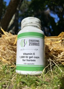 Vitamin E 100 x 1000 IU Gelcaps for Horses