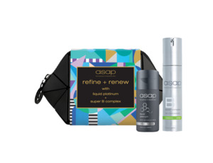 Products: asap refine + renew Chatty Chums