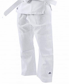Products: Adidas Karate Pants White Large Sizes - Christchurch Martial Arts