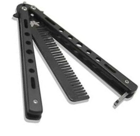 Products: Balisong Flick Out Comb - Christchurch Martial Arts