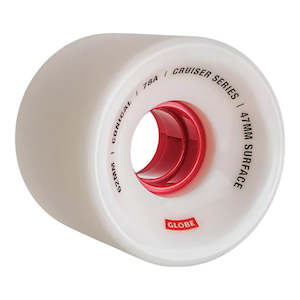 Globe Cruiser Conical Wheels 78a - White/Red