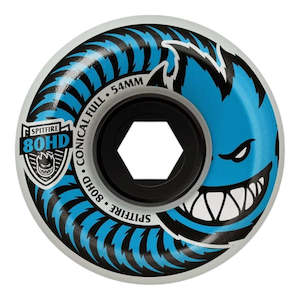 Spitfire Wheels 80HD Conical Full - Blue/56mm