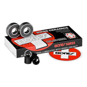 Bones Swiss Ceramics Bearings - 8 Pack