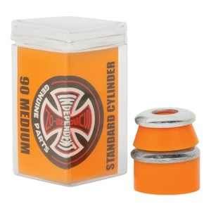 Skateboard Parts: Independent Standard Cylinder Cushions - 90a Medium/Orange