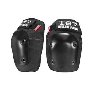 Knee Pads: 187 Killer Fly Knee Pad Black/Black