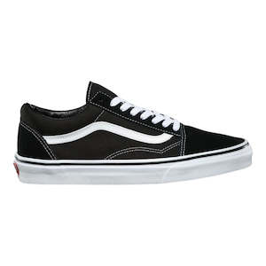 Kids Footwear: Vans Youth Old Skool - Black/White