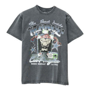 Tees: XLagre X-Ray Tee - Pigment Steel