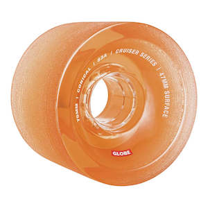 Globe Cruiser Conical Wheels 83a - Clear Amber