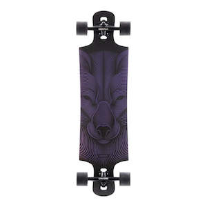 Longboards: Landyachtz Drop Hammer Snowboard - Night Fox