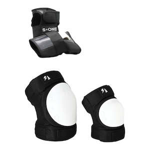 Protective Gear: S1 Park Knee-Elbow-Wrist Pad Set - Black
