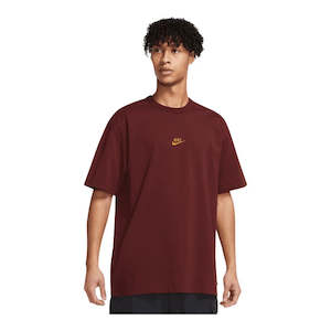 Tees: Nike NSW Premium Essential Sustainable Tee - Red/Gold
