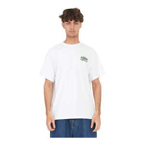 Tees: Huffer Sup Tee 190/On Target - White