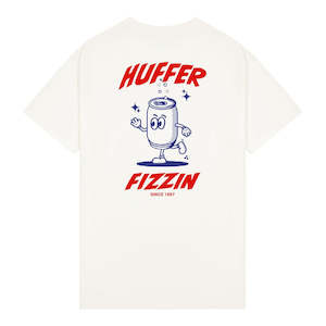 Tees: Huffer Block Tee 220/Fizzin - Chalk