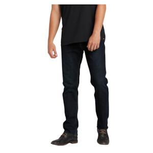 Pants Jeans: Volcom Solver Modern Fit Denim Vintage Blue