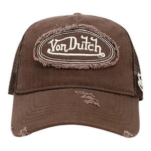 Von Dutch Unconstructed Cap - Dark Taupe