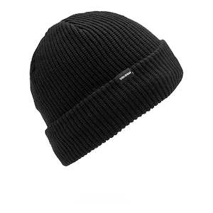 Beanies Scarves: Volcom Sweep Lined Beanie - Black