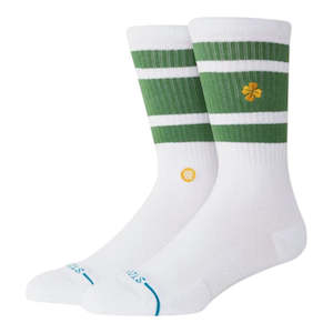 Stance Feelin Lucky Crew Sock - Green