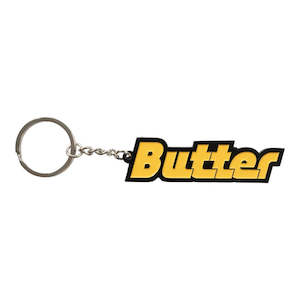 Butter Transit Enamel Key Chain - Yellow