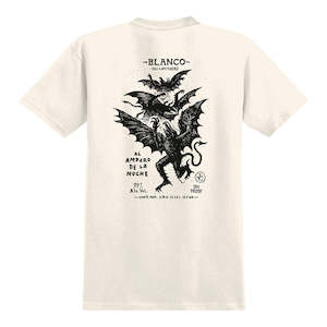 Shirts: Antihero Carnales Blanco Tee - Cream