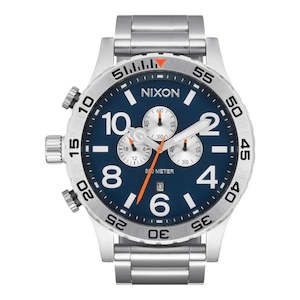 Nixon 51-30 Chrono - Silver/Midnight