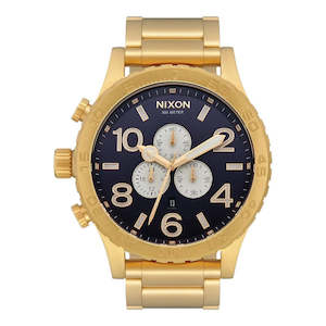 Nixon 51-30 Chrono - Gold/Indigo