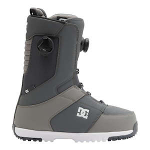 Boots: DC Men’s Control BOA Snowboard Boots 2025 - Dark Shadow