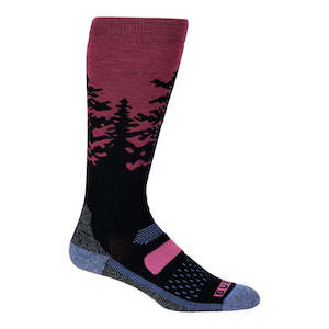 Riding Socks: Burton Women's Performance Midweight Sock - Sunrise