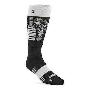 Riding Socks: Thirtytwo Men’s TM Coolmax Sock 2025 - Black/White