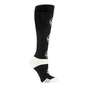 Riding Socks: VOLCOM Women's Sherwood Sock - Black