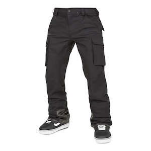 Mens Snow Pants: Volcom New Articulated Pant 2025 - Black