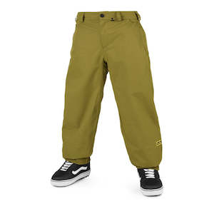 Mens Snow Pants: VOLCOM Arthur Pant 2024 - Moss