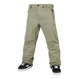 Mens Snow Pants: VOLCOM L Gore-Tex Pant 2024 - Light Military