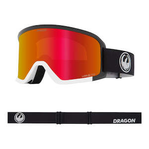 Snow Accessories: Dragon DX3 Plus OTG Goggles - Nouveau/Red Ion + Dark Smoke