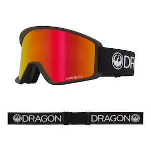 Dragon DXT OTG Goggles - Black/Red Ion