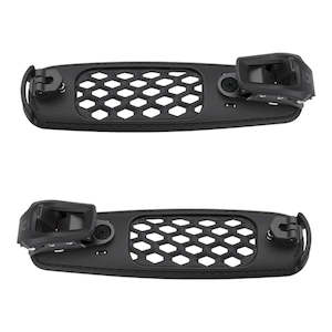 UNION TS 2.0 Rhombus Toe Strap Set – Black