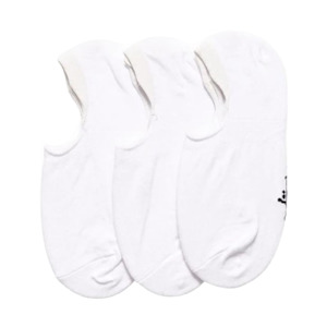 Stussy Womens Graffiti No Show Sock White