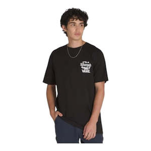 Vans: Vans Warped World Tee - Black