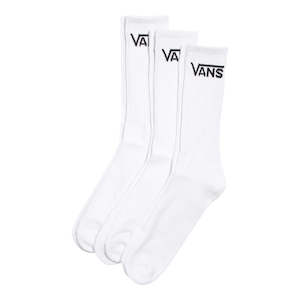 Vans Classic Crew Socks - White