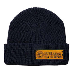 Antihero Hecho Por Skate Beanie - Navy