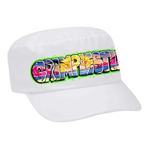Antihero Grimple Beach Painters Cap - White