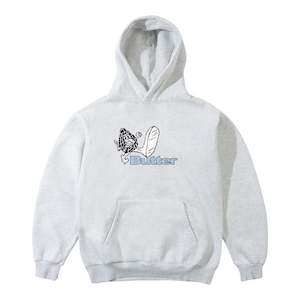Butter Steppin' Logo Hood - Ash