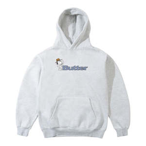 Butter X Peanuts Spike Logo Hood - Ash