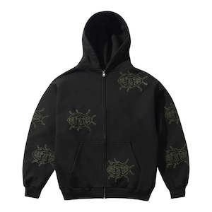 Butter Goods Roach Zip Thru Hood - Black