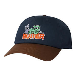 Butter: Butter Goods Snail 6 Panel - Navy/Walnut