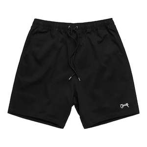 Crate: Crate Stamp Walk Shorts - Black